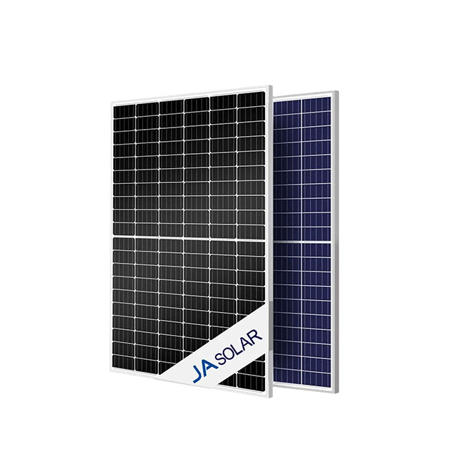 156 Half Cell Ja 580 590 605W Wholesale Poly PV Fold Flexible Black Monocrystalline Polycrystalline Photovoltaic Module Mono Solar Energy Power Panel